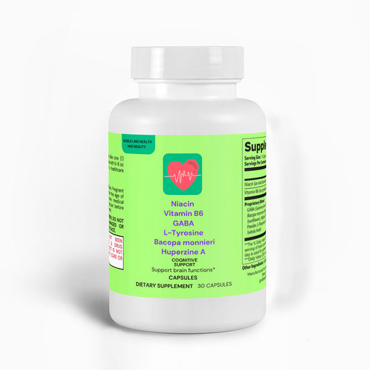 "Mood Boost Formula: Powered by Niacin, B6, GABA, L-Tyrosine, Bacopa & Huperzine A"