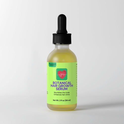 Botanical Hair Growth Serum: Positive Effects of Densidyl and combination of Chlorella Emersonii, Spirulina Maxima Extracts, and Vitamin C (Ascorbic Acid).