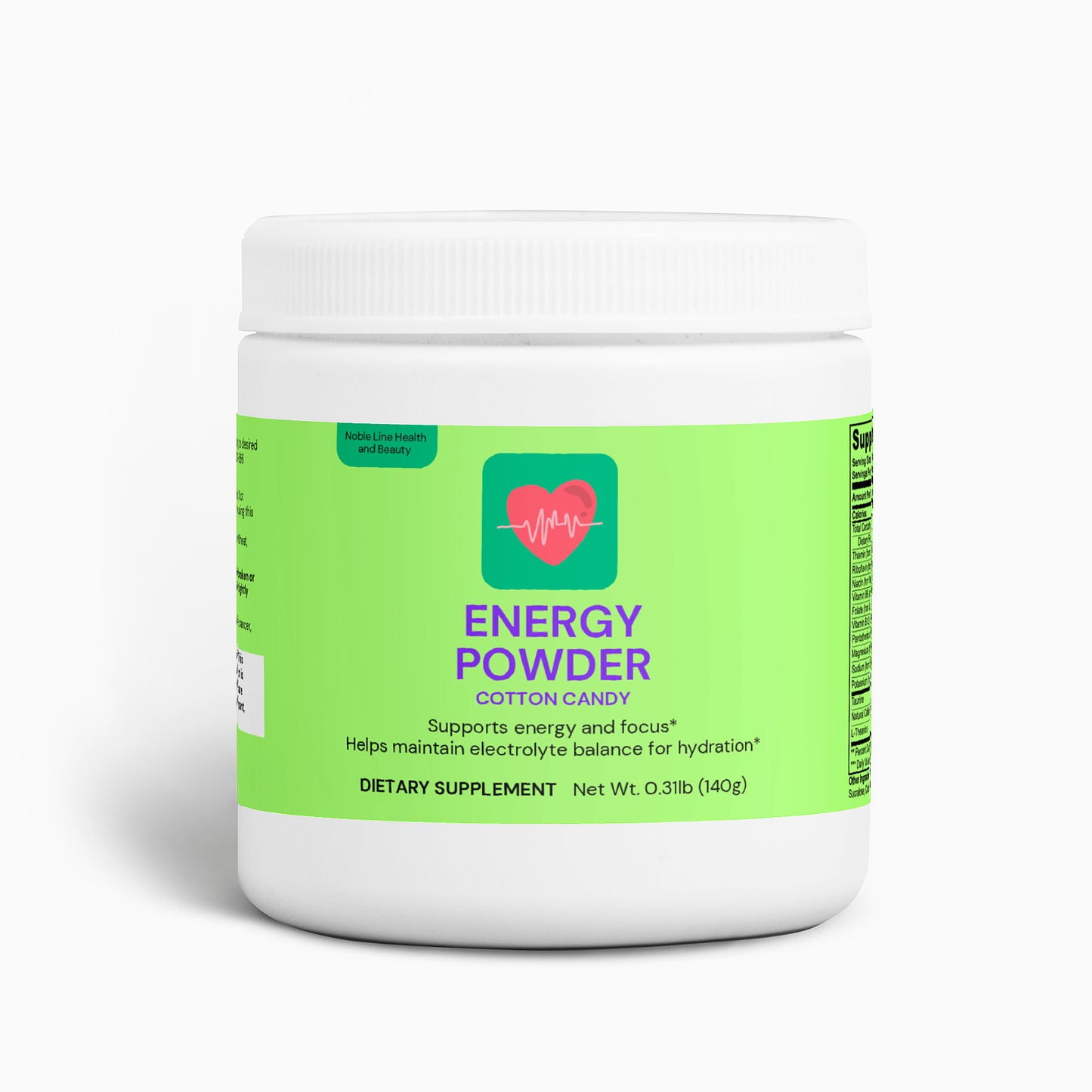 Energy Powder (Cotton Candy)