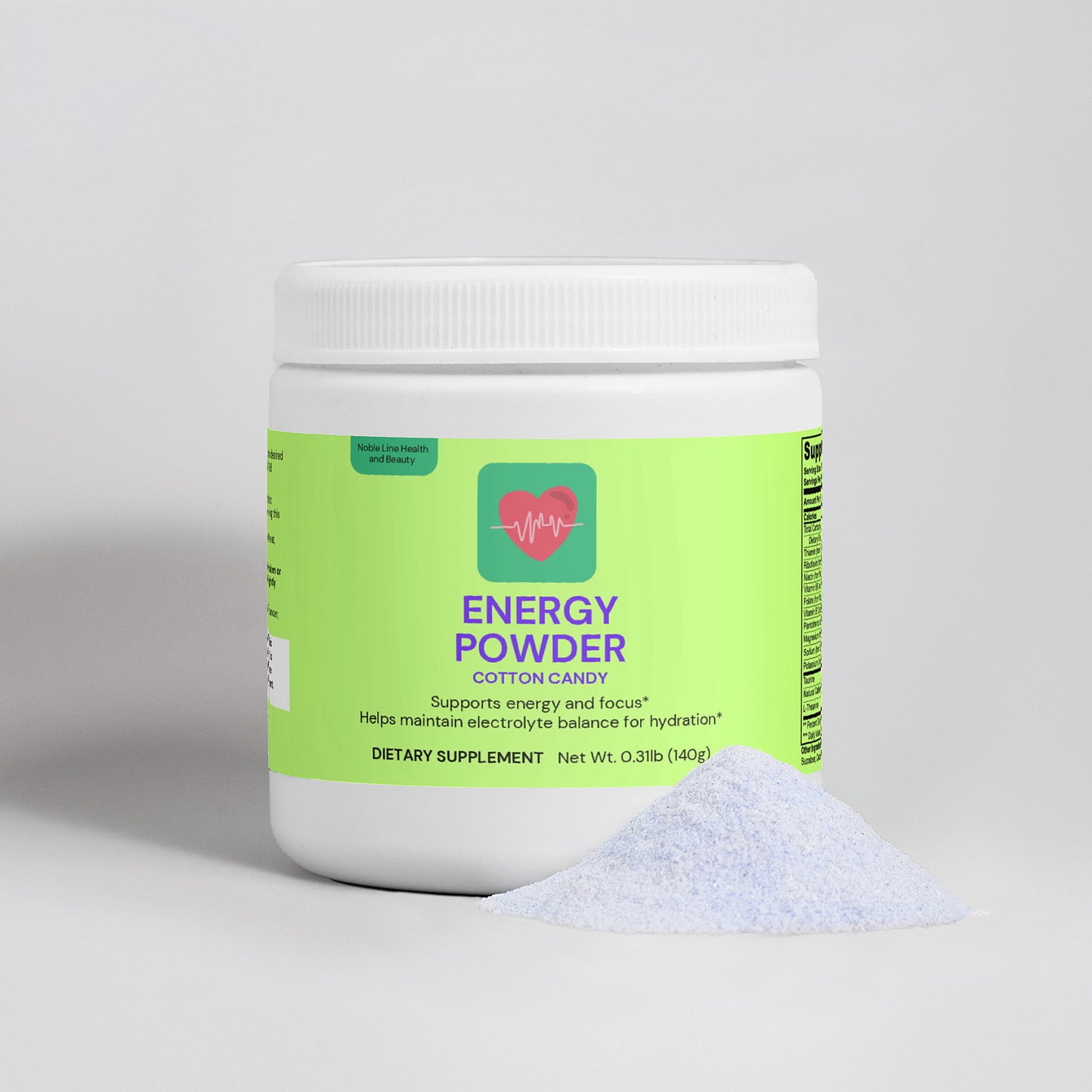 Energy Powder (Cotton Candy)